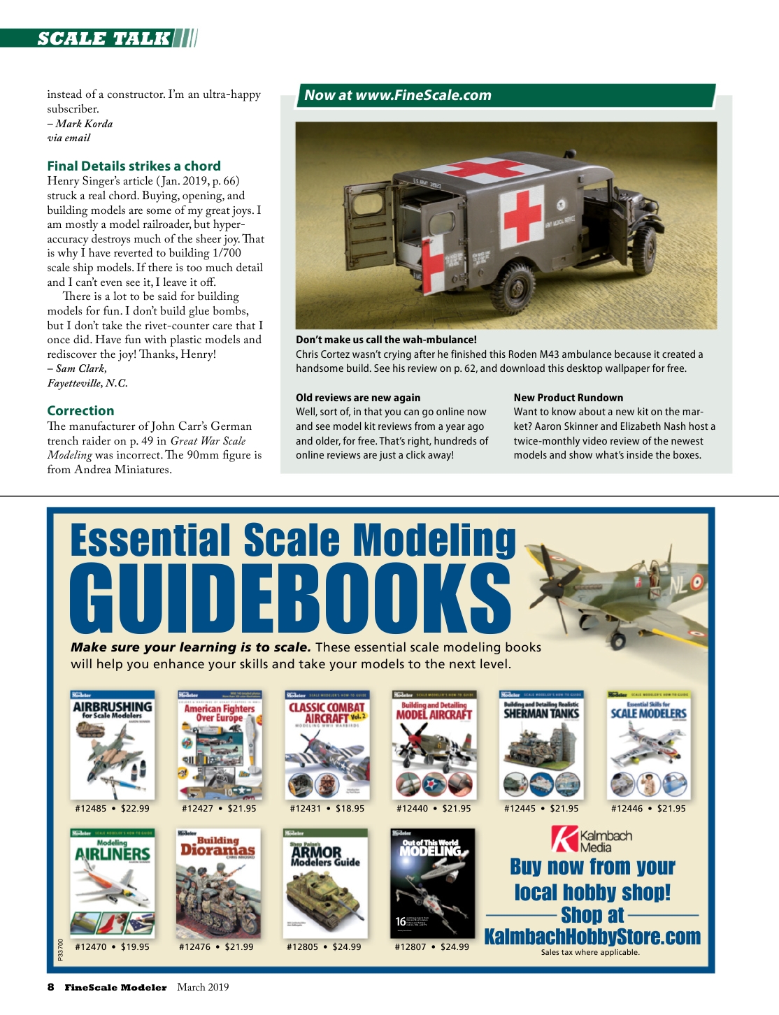 FineScale Modeler 2019-03(Vol37-03)